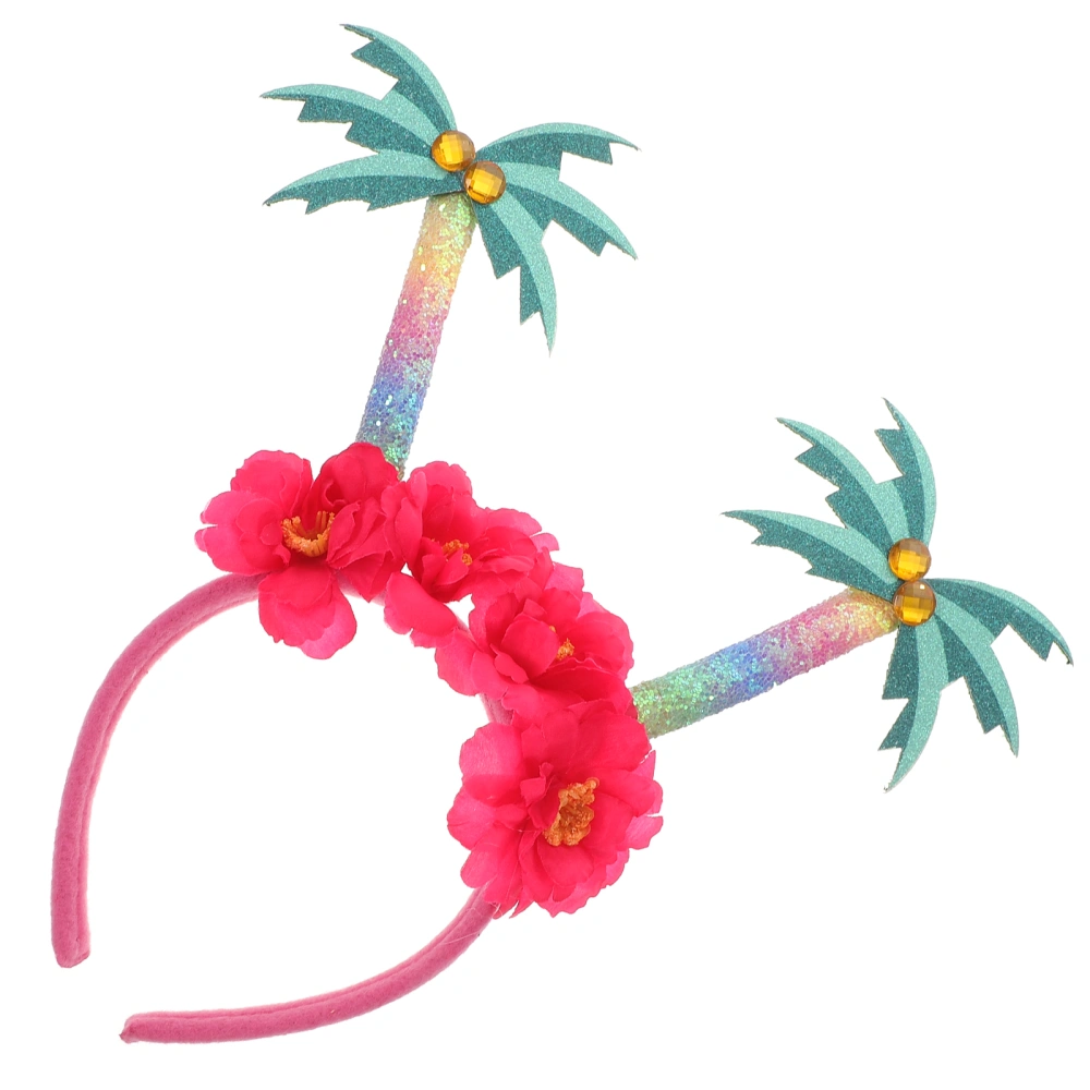 Hawaiian Party Headband Summer Hair Hoop Hawaiian Party Cosplay Headband