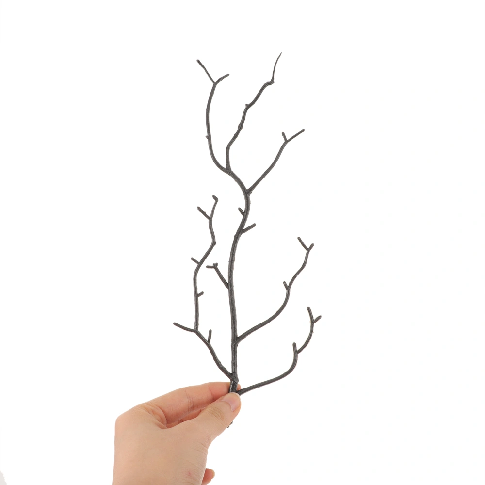 10pcs Artificial Plastic Stems Artificial Antler Branches DIY Branches for Flower Arrangement