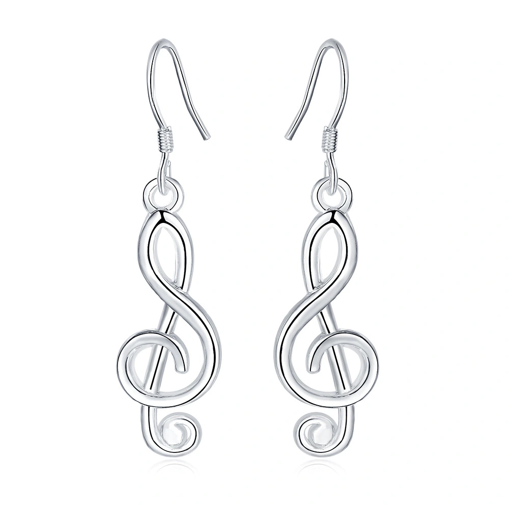 1 Pair Music Note Earring Aesthetic Earring Stud Earring Decorative Ear Jewelry