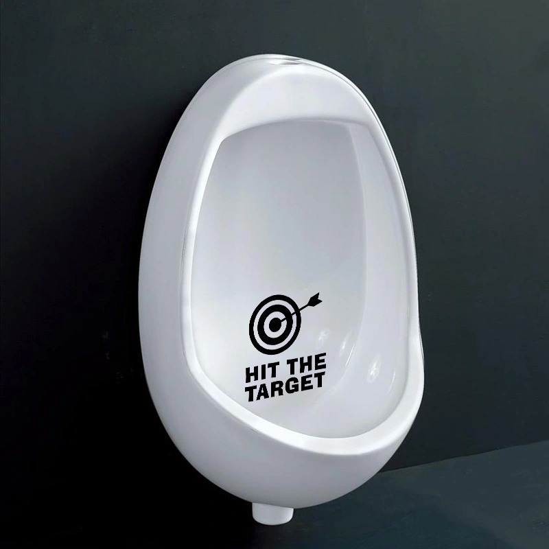 3pcs Toilet Target Pee Target For Training Toilet Seat Sticker Decorative Sticker