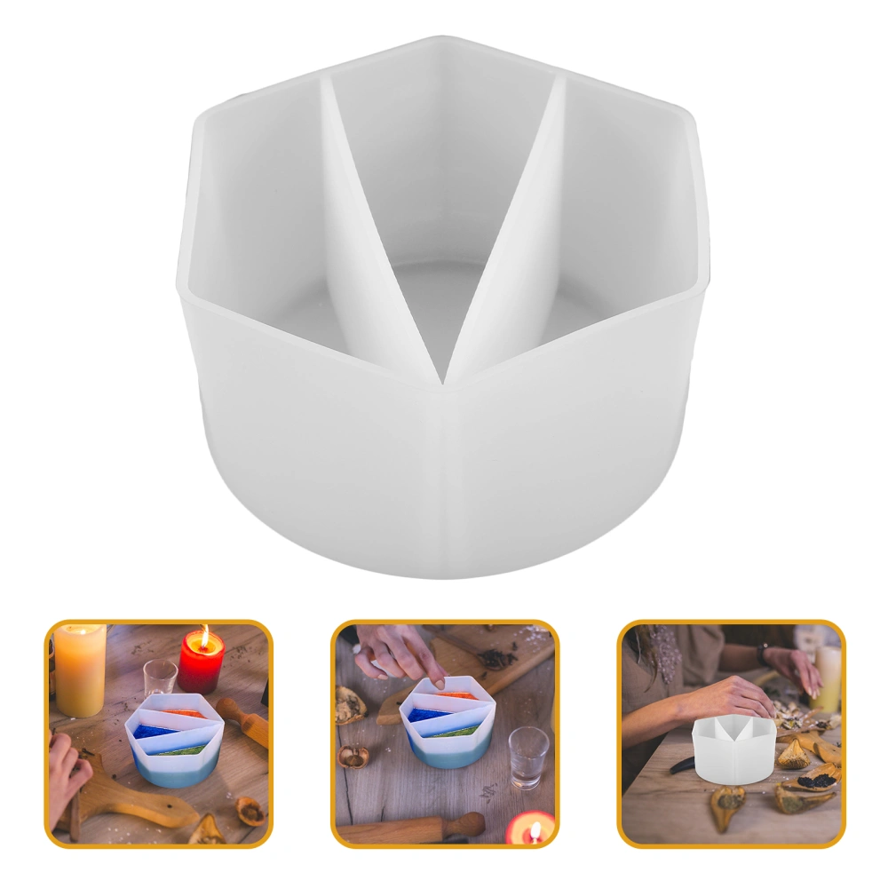 DIY Silicone Split Cups for Paints Pouring Silicone Pouring Cup Resin Pouring Painting Tools