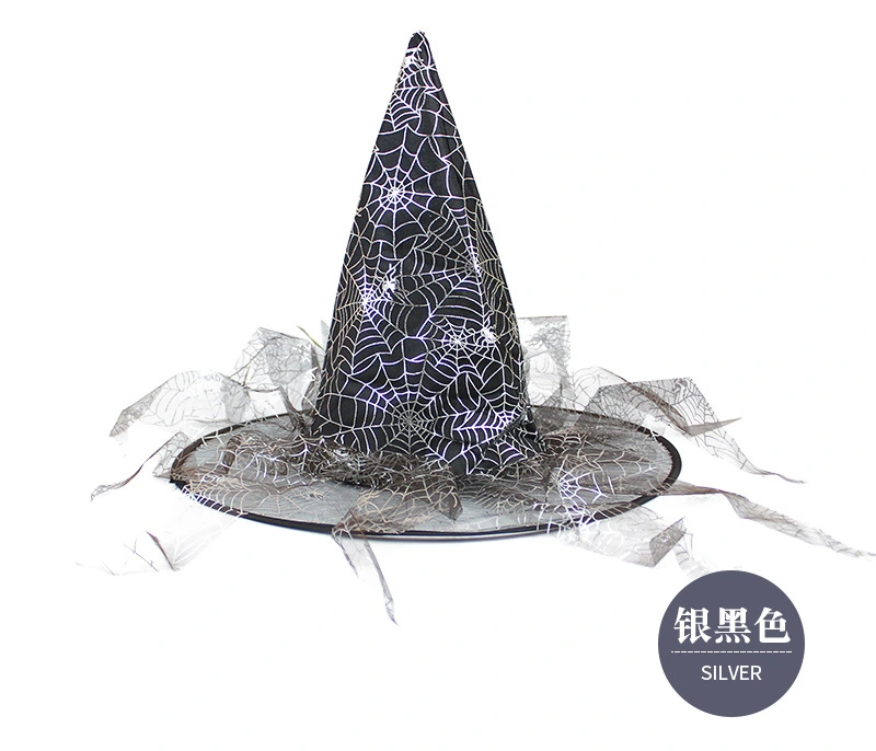 3pcs Witches Hat Halloween Witches Hats Decoration Halloween Party Supplies