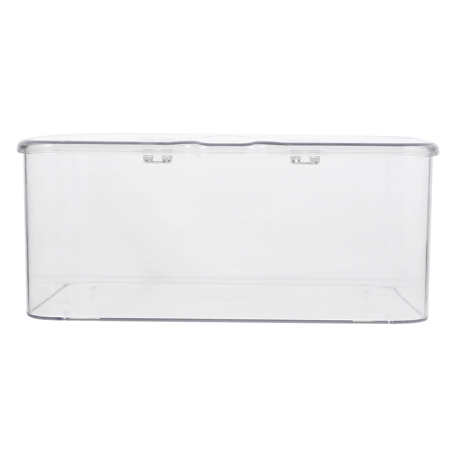 Desktop Storage Box Transparent Home Storage Box Stackable Desktop Storage Organizer