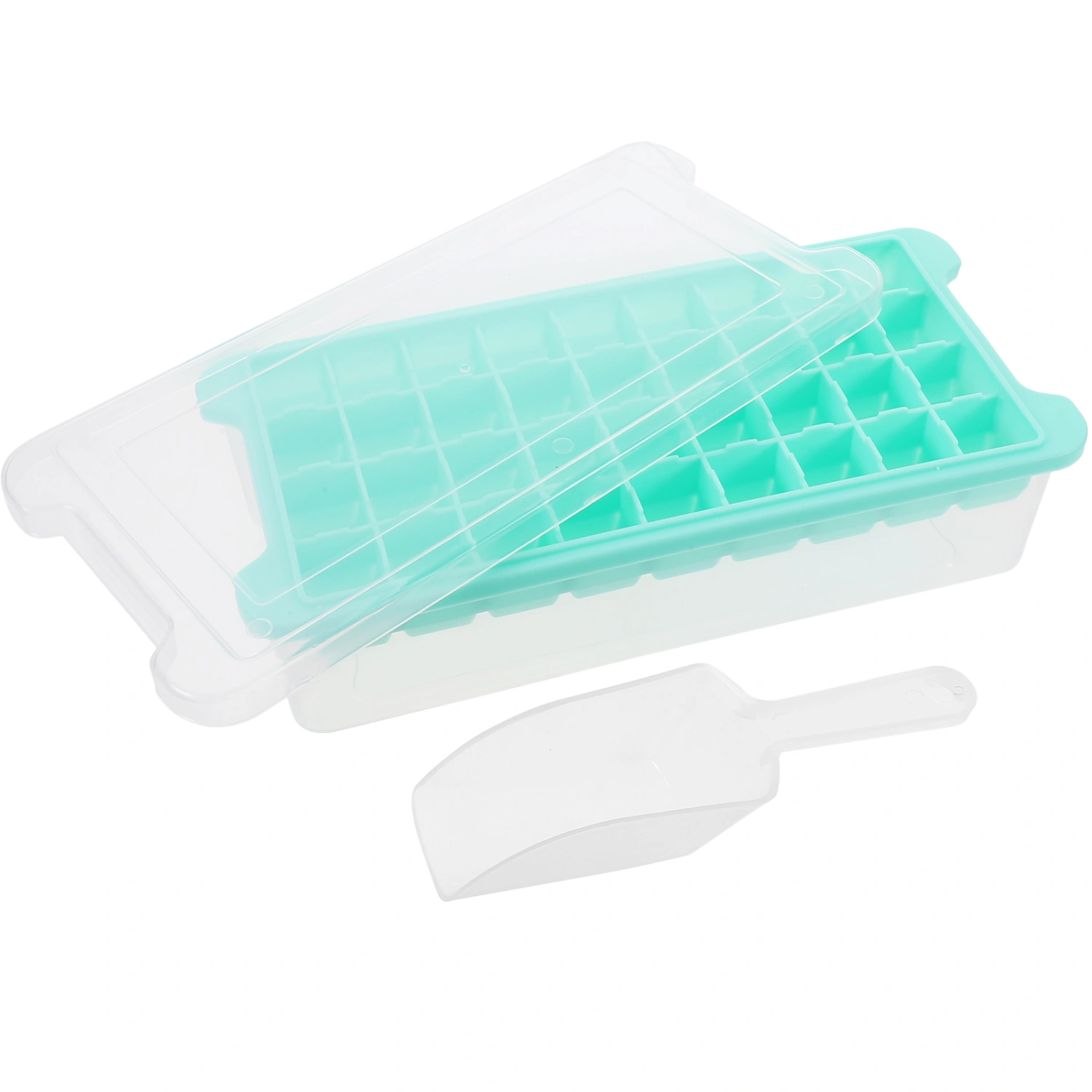 1 set of Freezer Ice Cube Tray Ice Cube Making Mold Fridge Ice Cube Making Holder