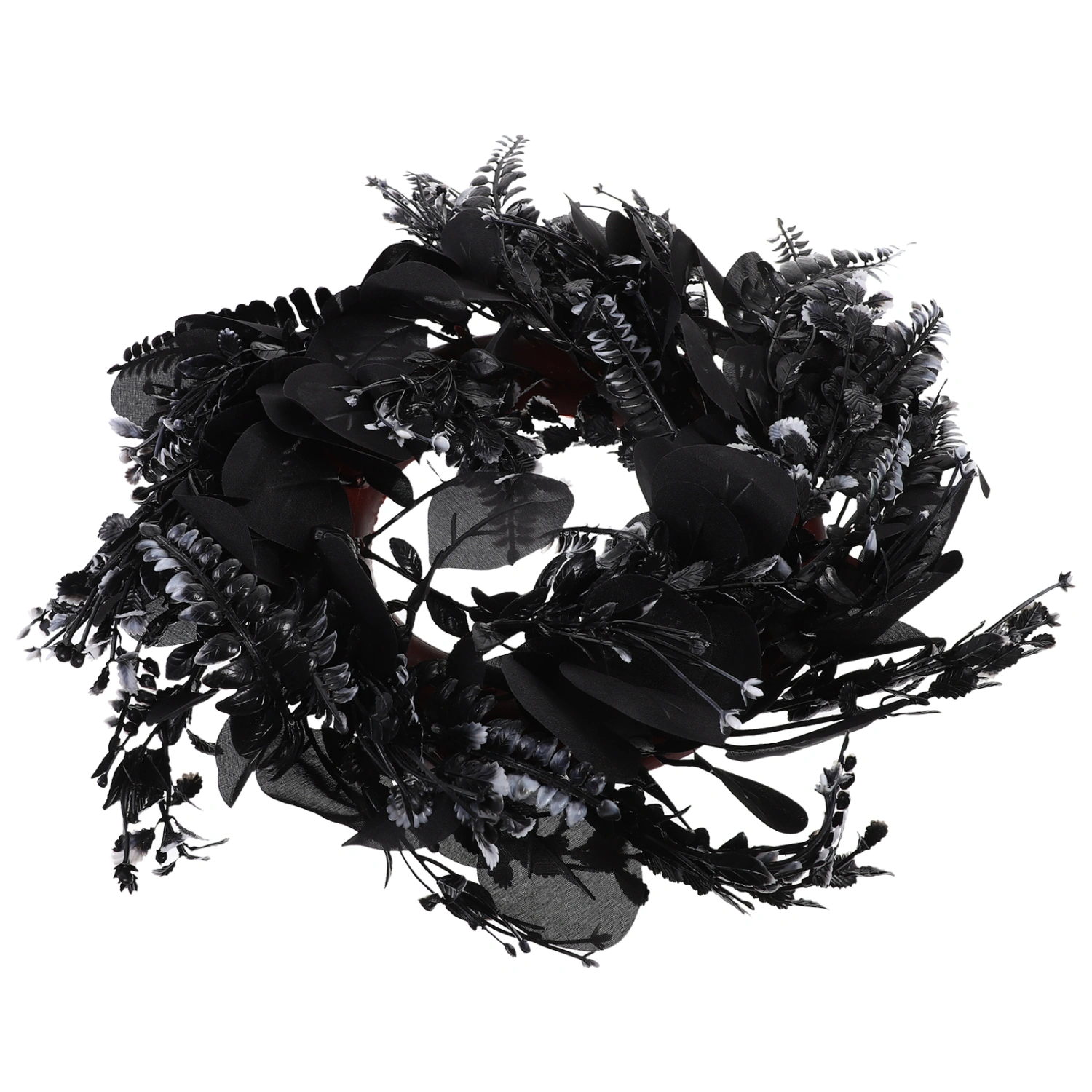 Halloween Door Wreath Halloween Decoration Halloween Wreath Halloween Silk Flower Wreath