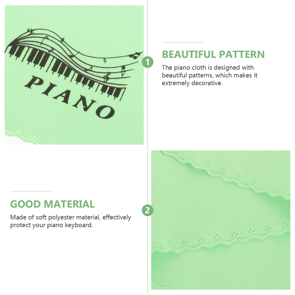 Piano Keyboard Anti-dust Cover Grand Piano Key Cover Electric Piano Protector