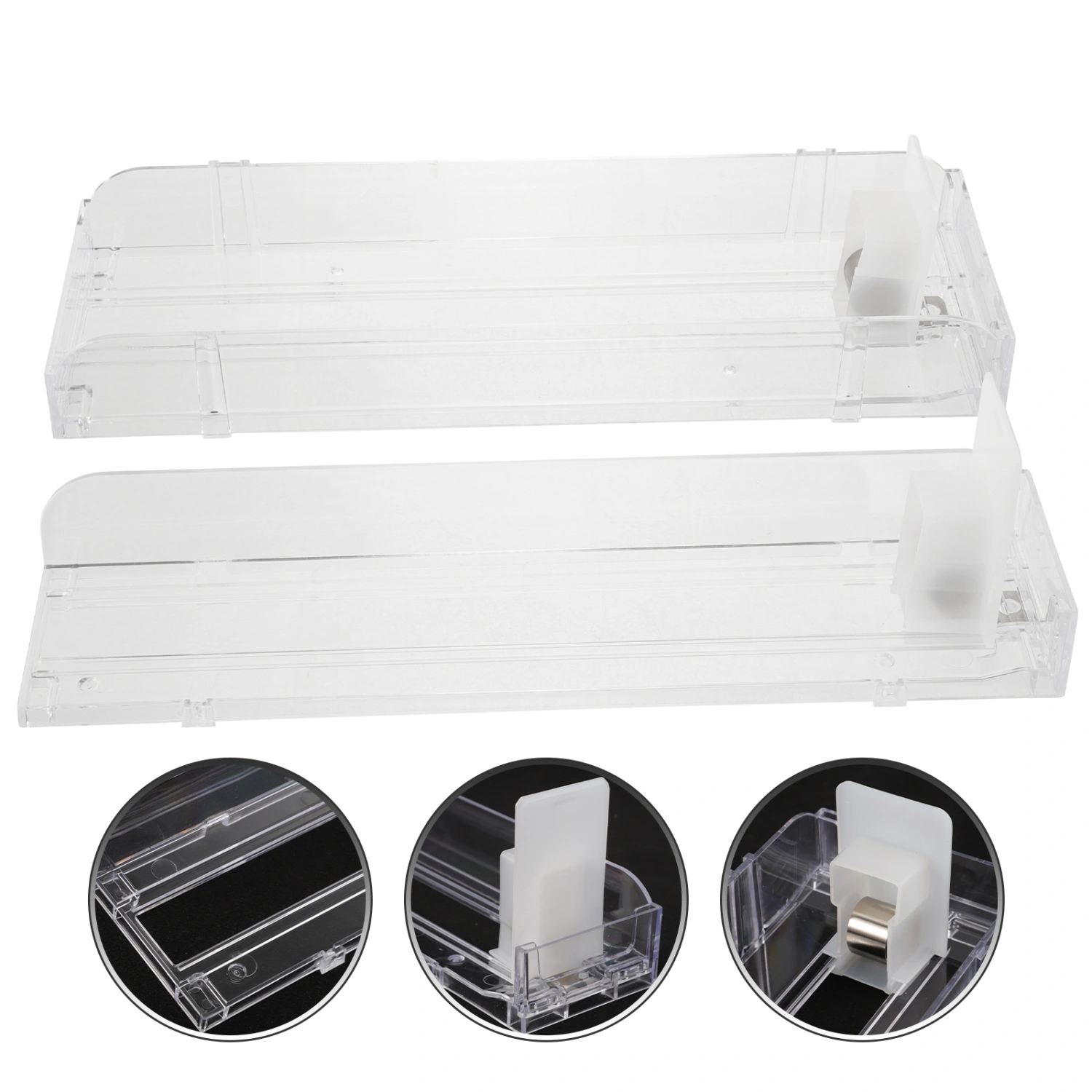 2Pcs Cigarette Dispenser Automatic Cigarette Holder Cigarette Display Holder for Supermarket