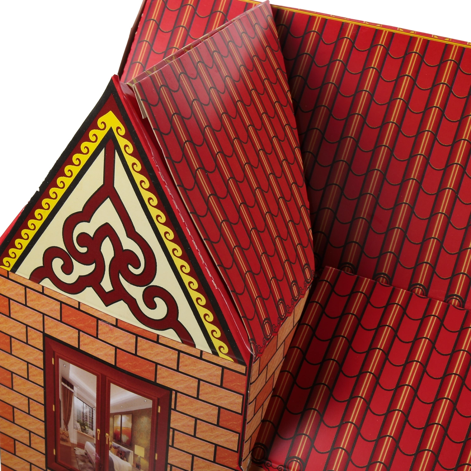 Paper Heaven Villa Ghost Festival Paper Villa Chinese Ancestor Paper Villa