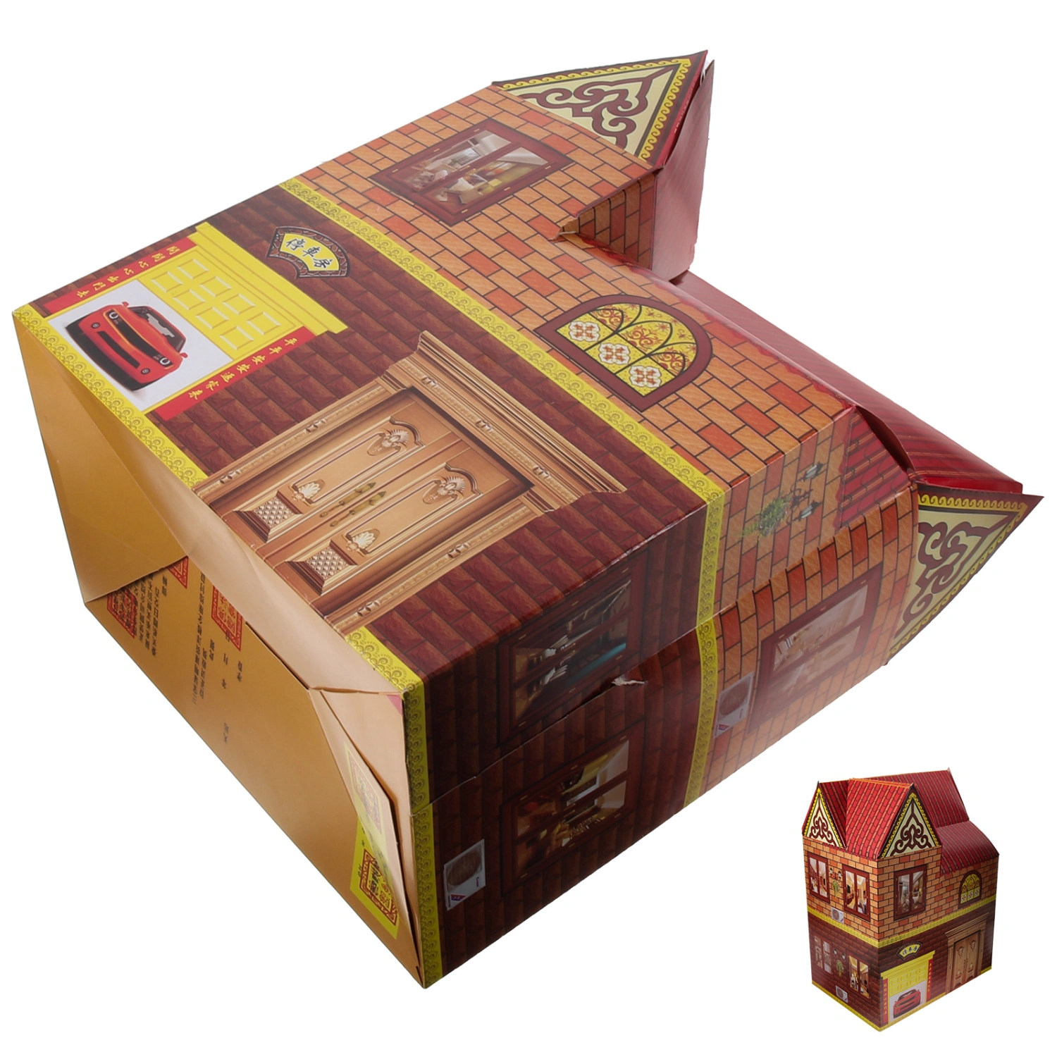 Paper Heaven Villa Ghost Festival Paper Villa Chinese Ancestor Paper Villa