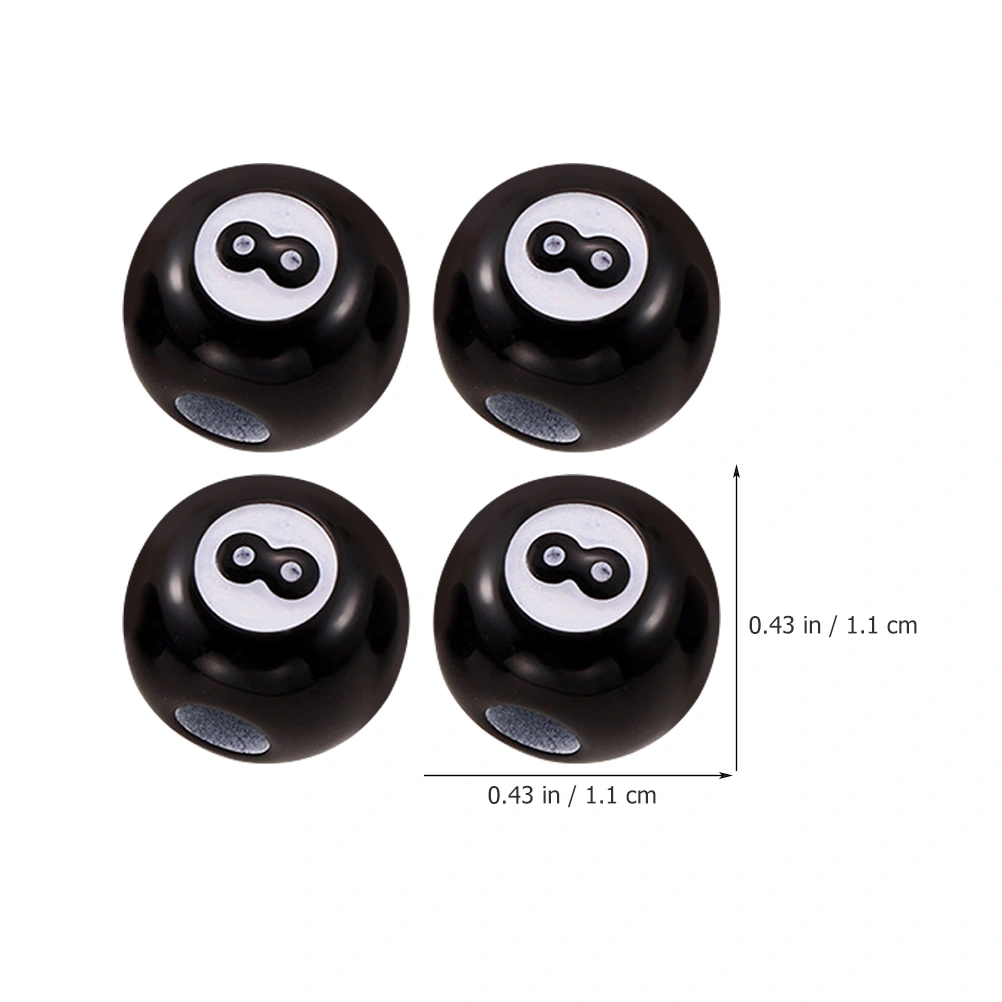 50pcs Acrylic Billiards Beads Loose Beads Tiny Beads Spacer Beads Diy Jewelry Making Beads