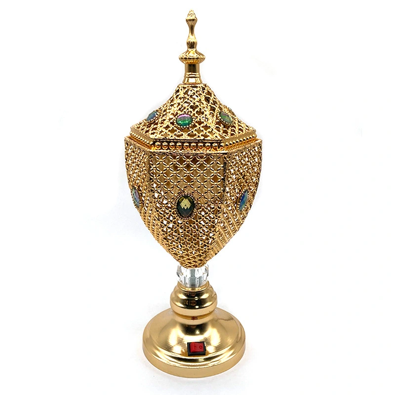 Electric Arabian Incense Burner Desktop Plug in Censer Burner Decoration US Plug