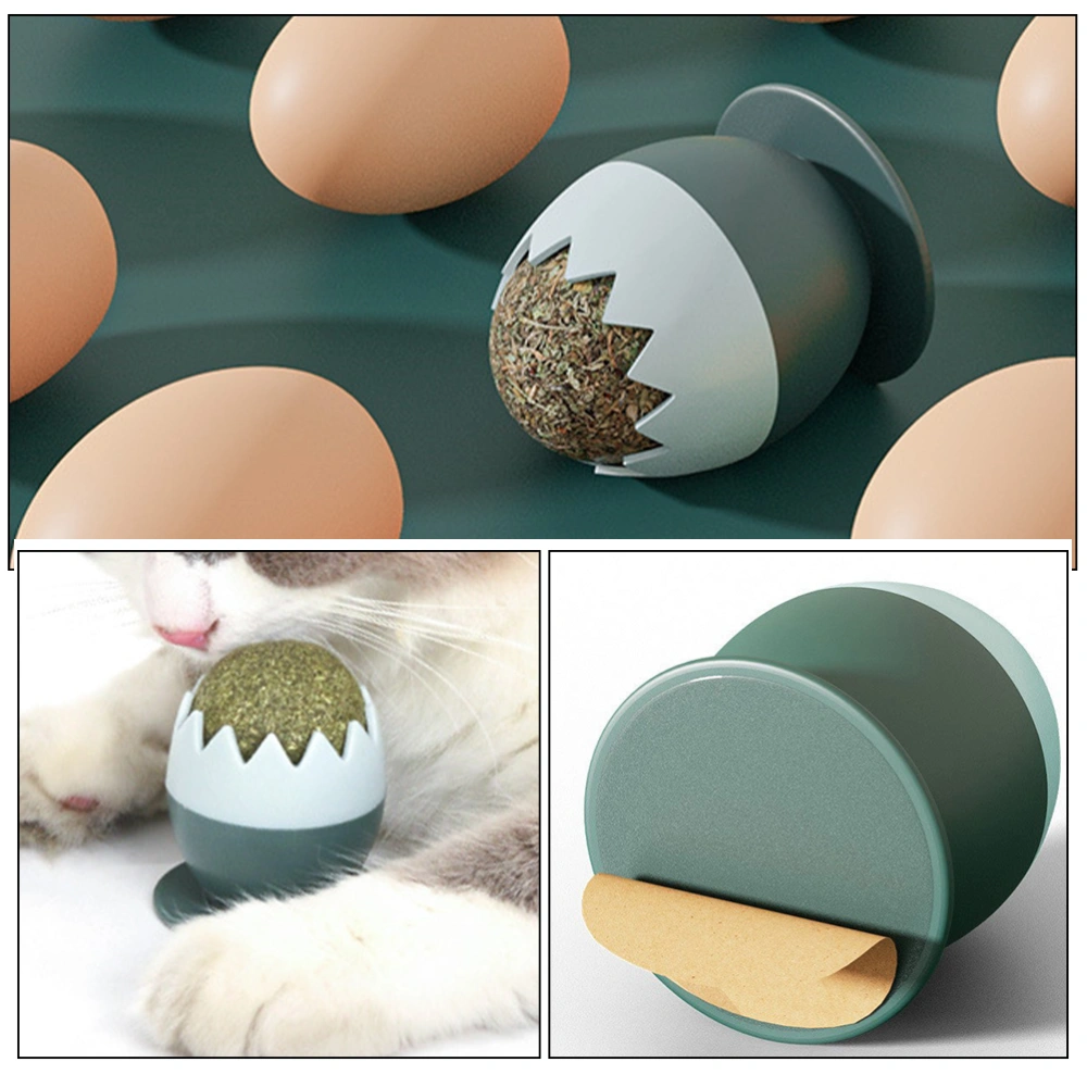 Egg Shaped Catnip Ball Wall Catnip Cat Toy for Indoor Cats Cat Toy Catnip Ball Gift