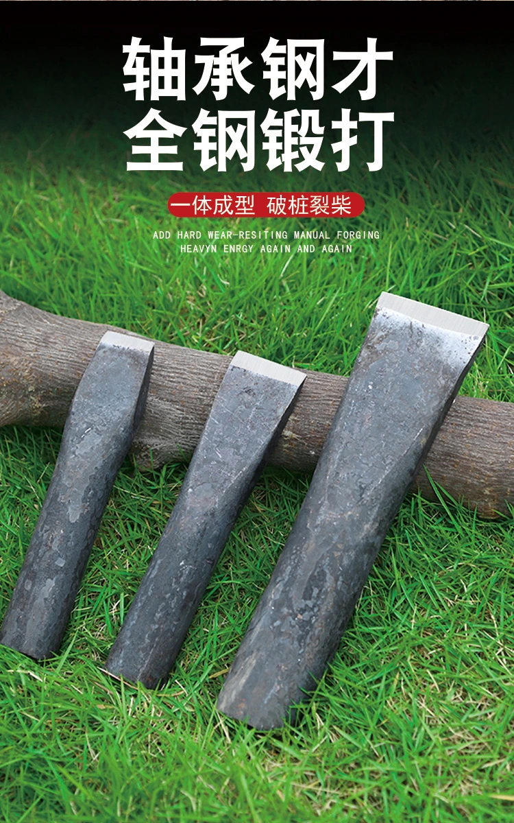 Log Splitter Manual Firewood Splitter Heavy Duty Splitting Wedge Wood Crack for Log