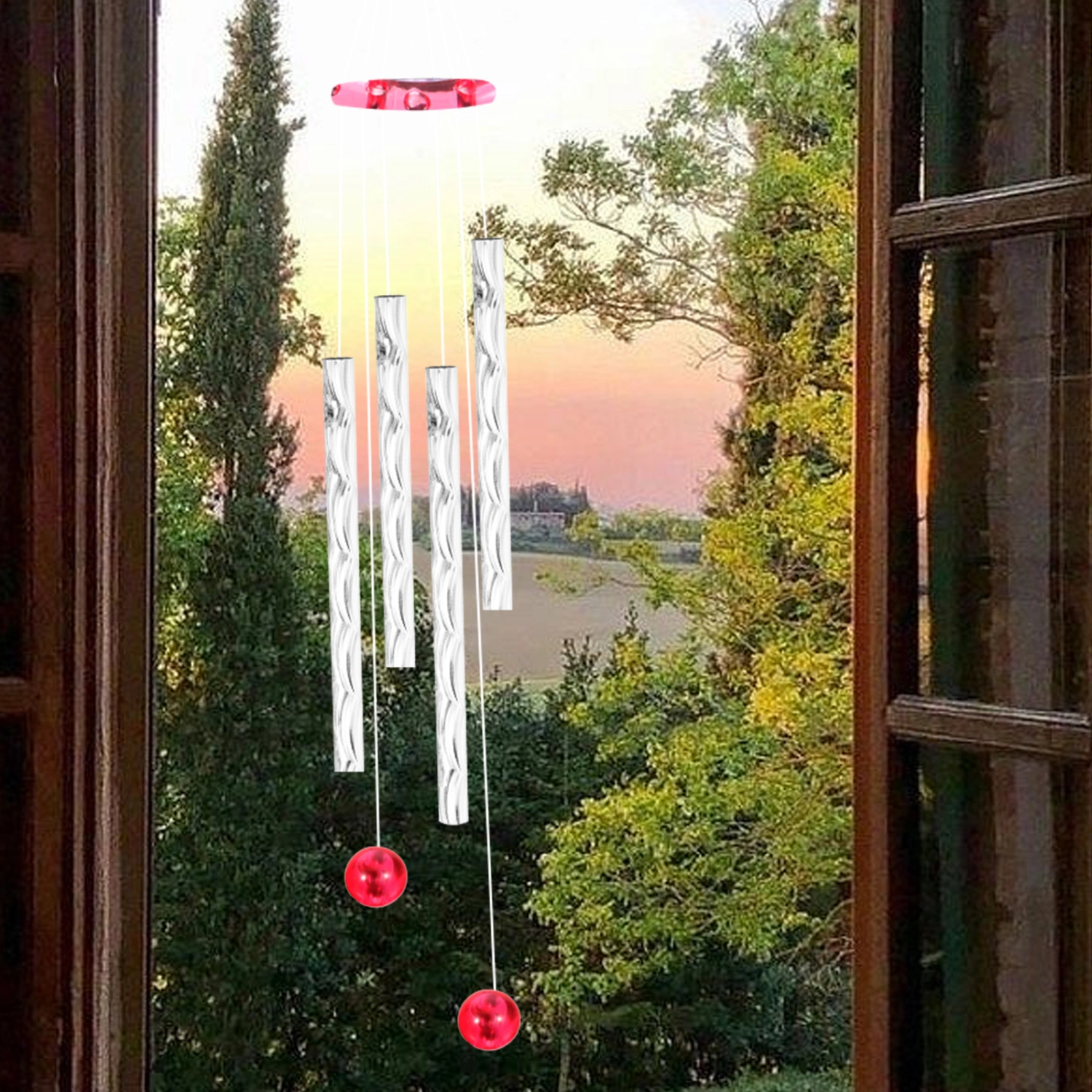 1 Set DIY Wind Chime Making Material DIY Wind Bell Material Metal Wind Chime Tubes DIY Wind Chime Material