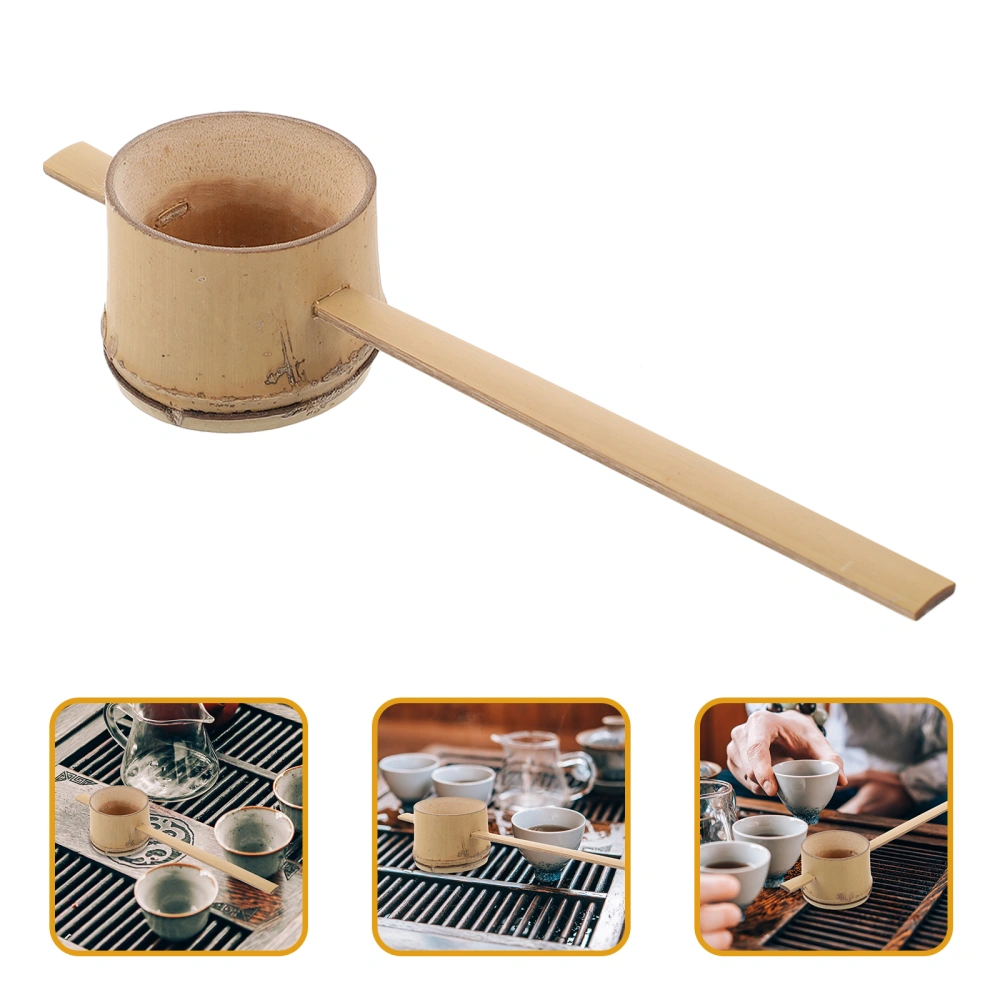 Bamboo Tea Infuser Handle Tea Filter Practical Tea Strainer Tea Ceremony Accessory