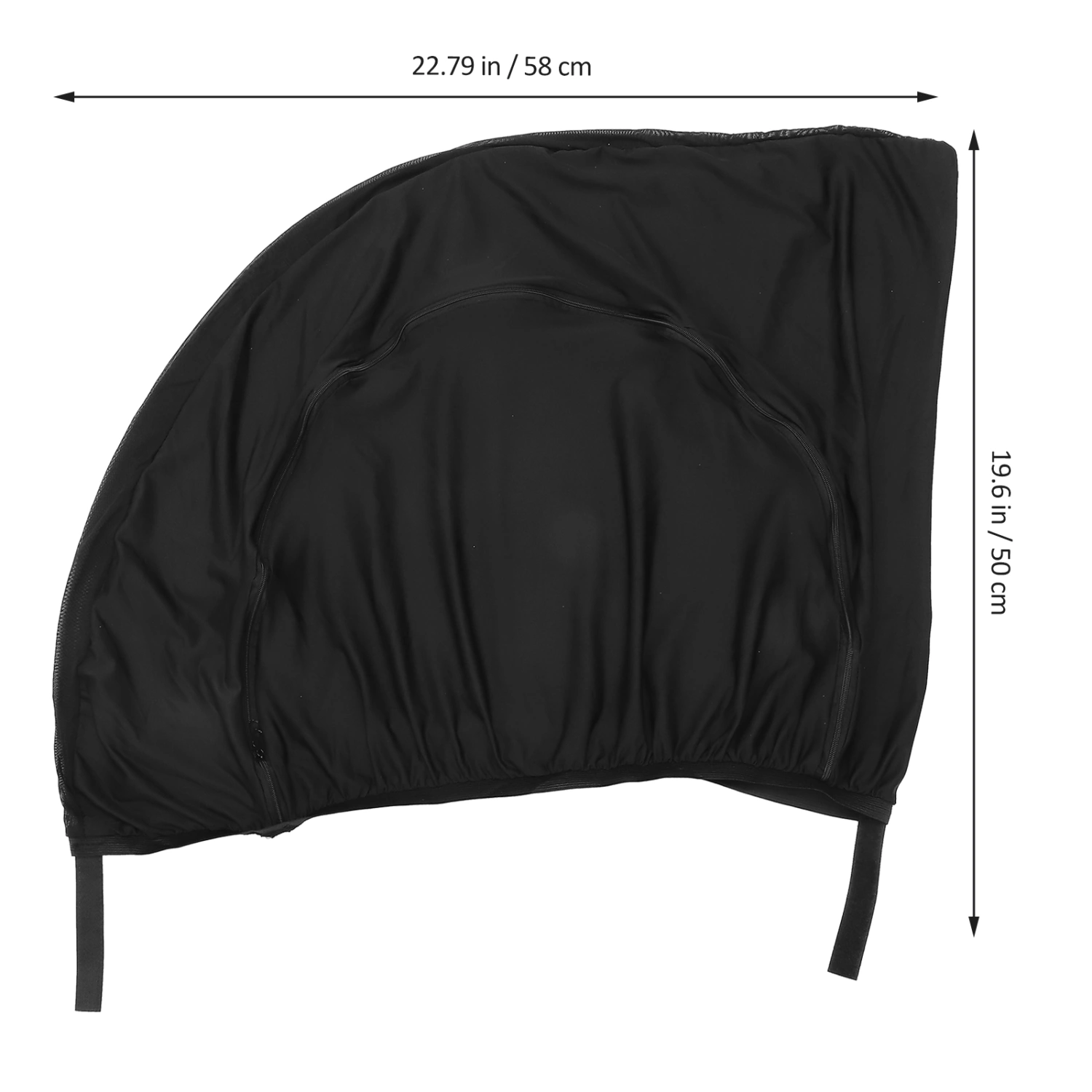 2pcs Car Sun Shade Car Window Curtain Front Window Sunshade Vehicle Accessory