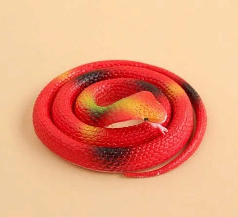 20pcs Realistic Snakes Props Fake Snake Toys Pranks Props Halloween Decorations