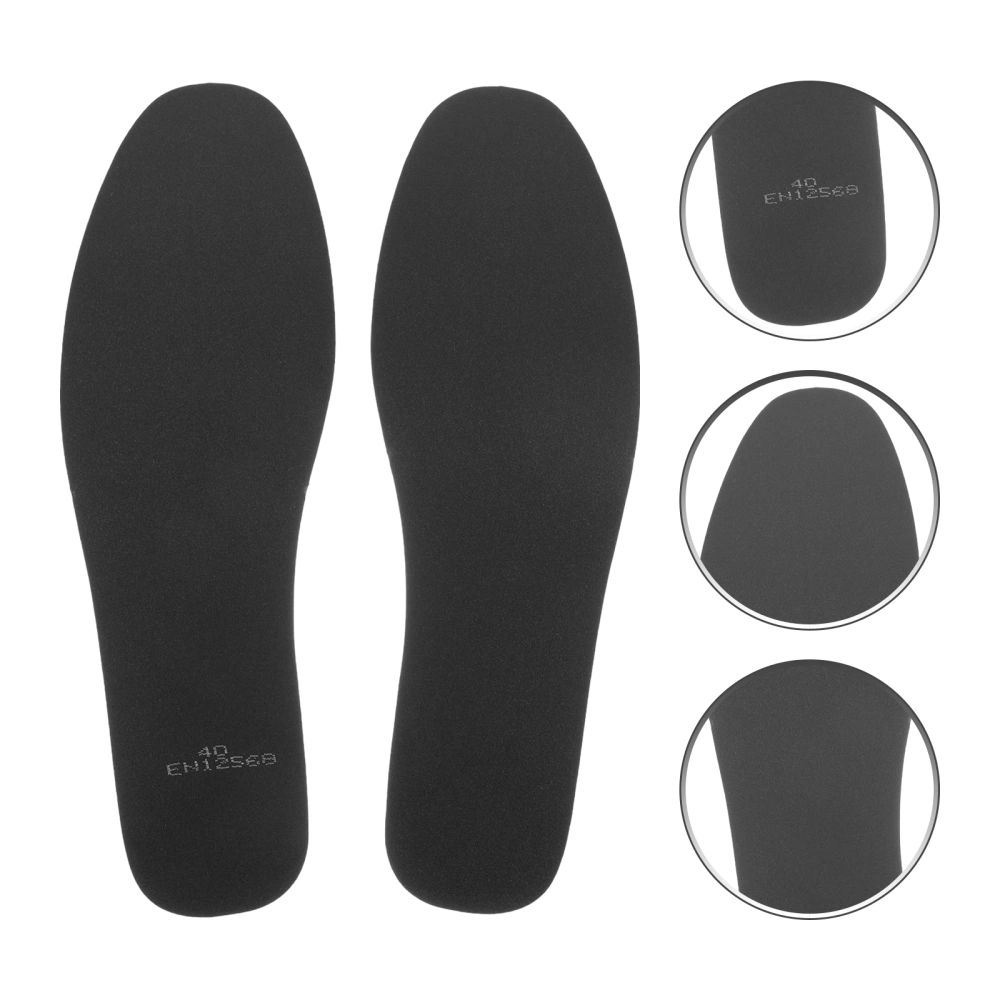 1 Pair of Manganese Steel Shoe Insoles Sturdy Shoe Insoles Anti-nail Insoles Shoe Accessories