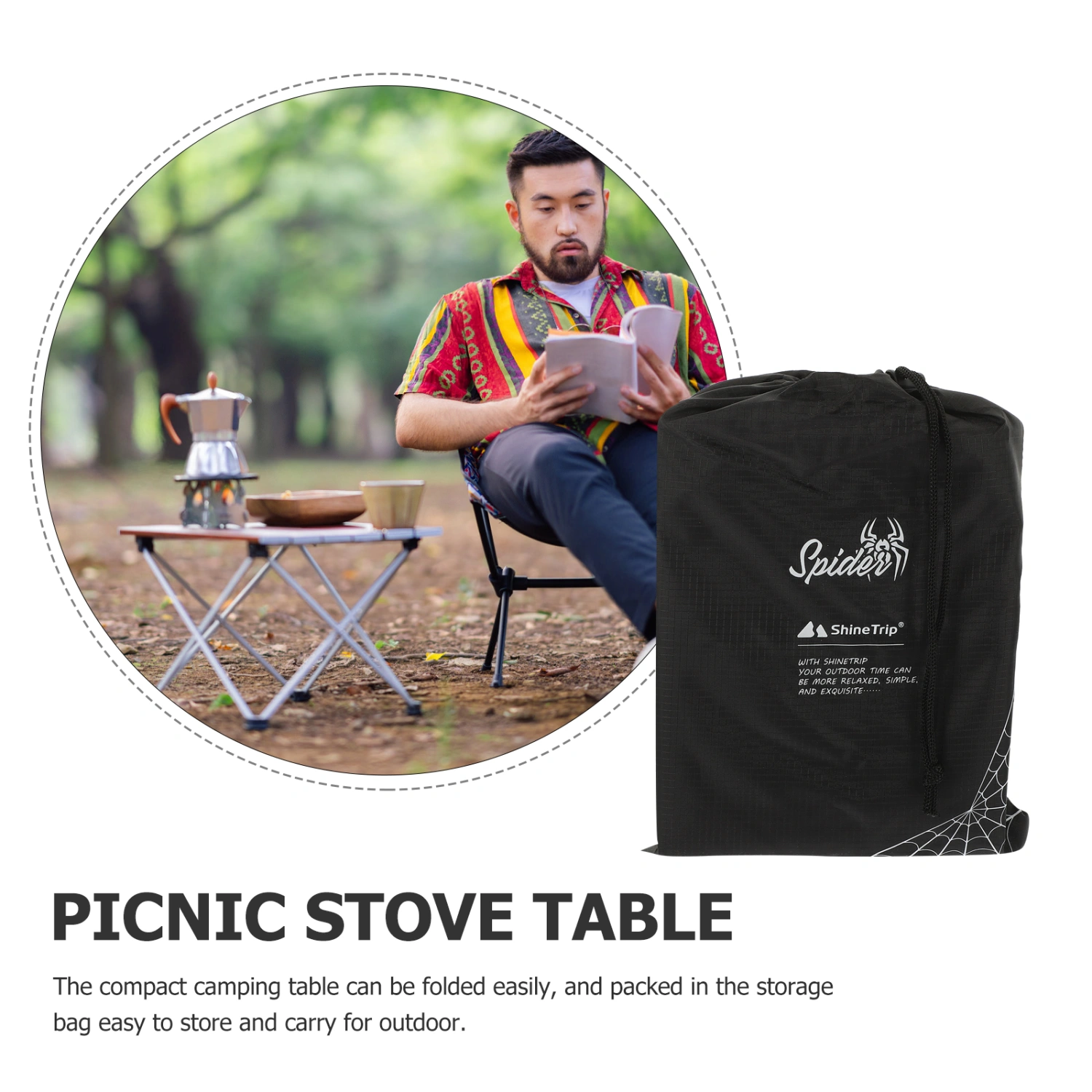 Camping Table Folding Table Camping Equipment Camping Hiking Picnics Desk