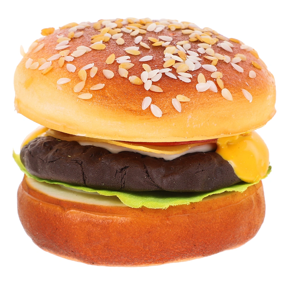 Artificial Simulation Burger Model Fake Burger Decors Bakery Photography Prop