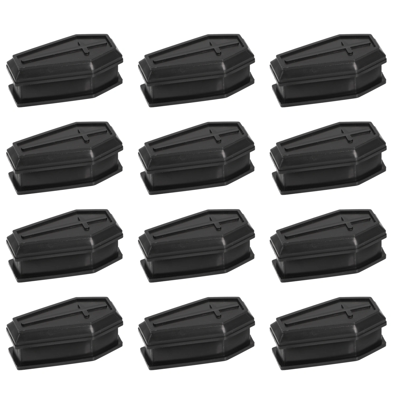 6pcs Miniature Coffin Boxes Halloween Treat Coffin Boxes Coffin Prank Props Halloween Party Decorations