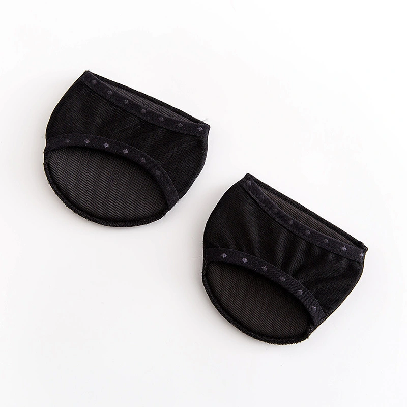 4 Pairs Half Forefoot Pads Women Ball of Foot Cushion Invisible Forefoot Pads Socks for Sandals