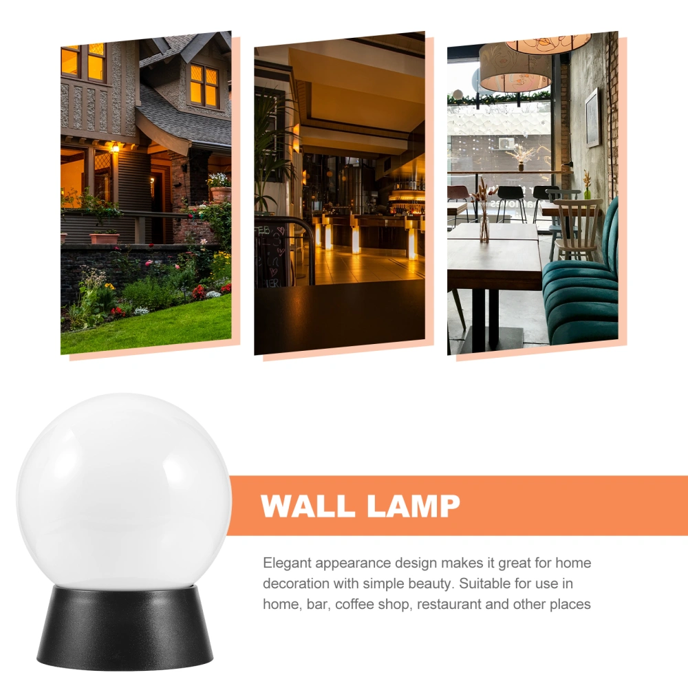 Decorative Outdoor Wall-mounted Lamp Wall Ball Light Ornament Home Light Lamp Decor