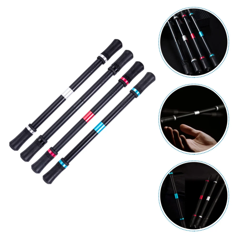 4Pcs Finger Rotating Pen Fidget Pen Rolling Finger Pen Finger Rotatable Pen Without Pen Refills