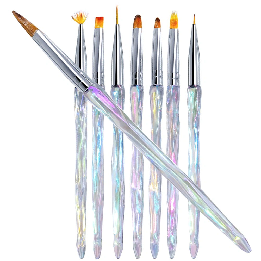 8Pcs Nail Art Pens Manicure Dotting Brushes Nail Painting Brushes Manicure Supplies