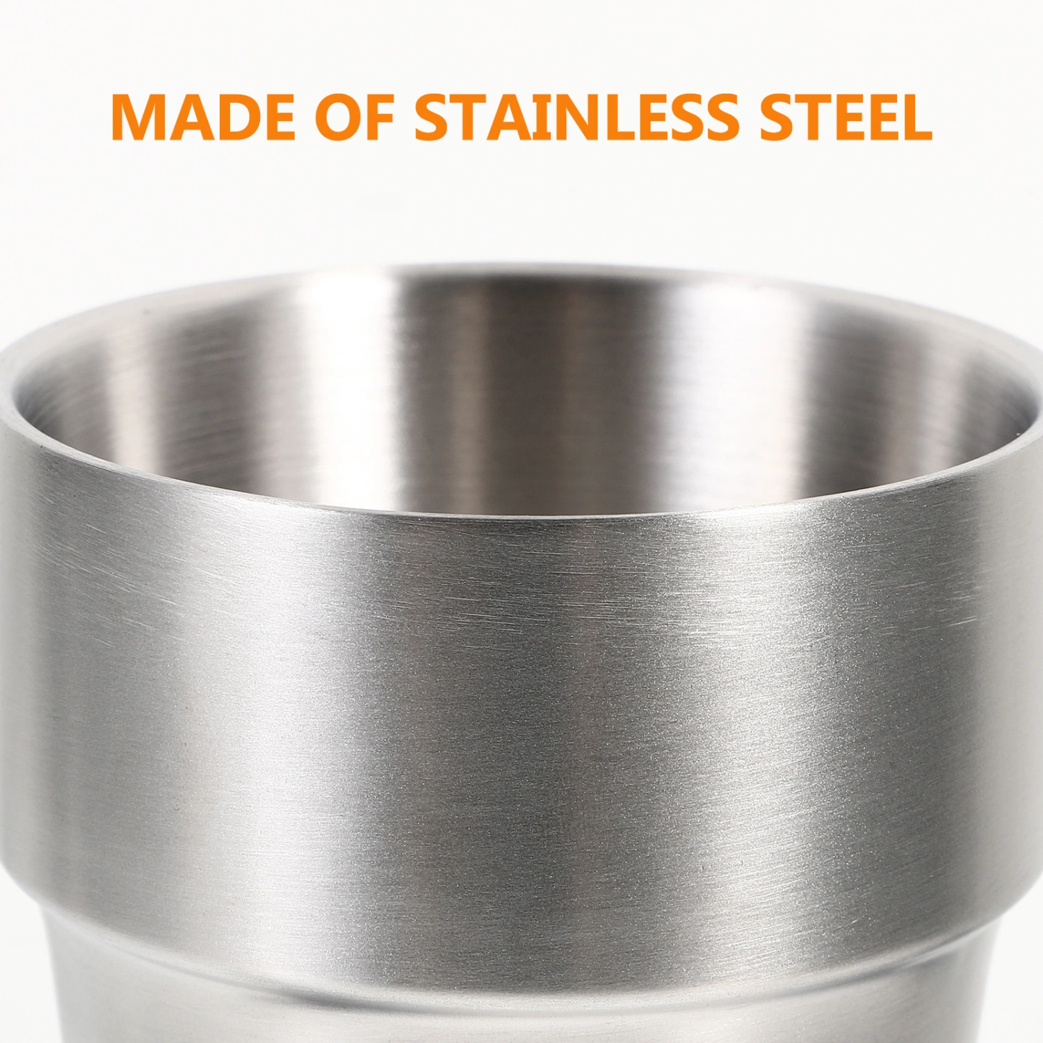 Stainless Steel Water Drinking Cup Home Metal Cup Restaurant Stainless Steel Cup