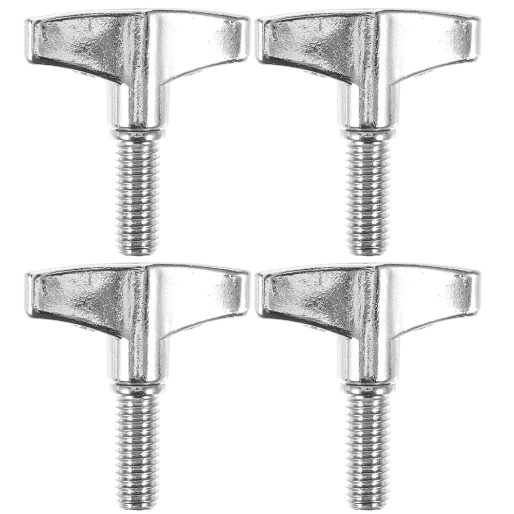 4pcs Drum Wing Screw Drum Cymbal Stand Wing Nut Cymbal Quick Release Nut Screw