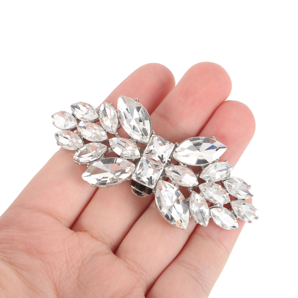 2pcs Crystal Shoe Clip Shoe Crystal Buckle Jewelry Bridal Shoe Jewelry Clips