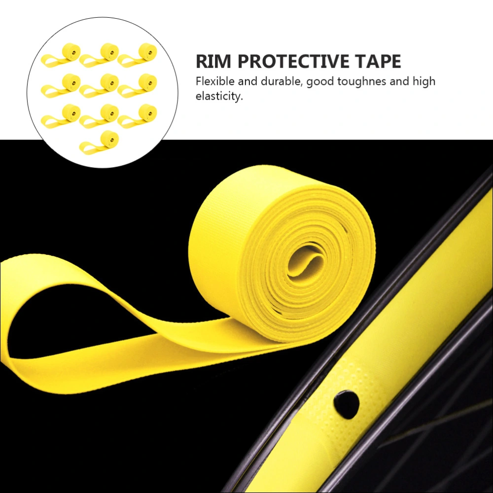 4 Rolls Rim Strips Bike Rim Tapes Rim Protective Tapes Bicycle Tyre Cushions for Bike