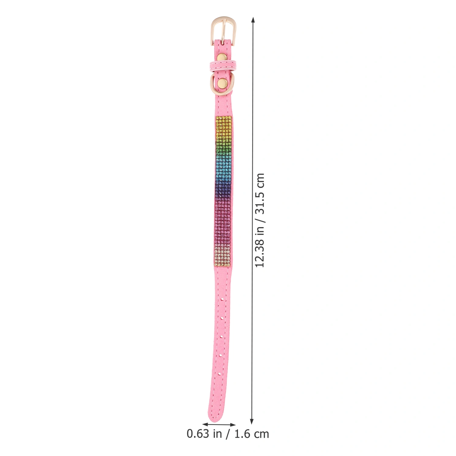 Sparkling Rhinestone Pet Collar Cute Cat Collar Skin-friendly Adjustable Puppy Collar