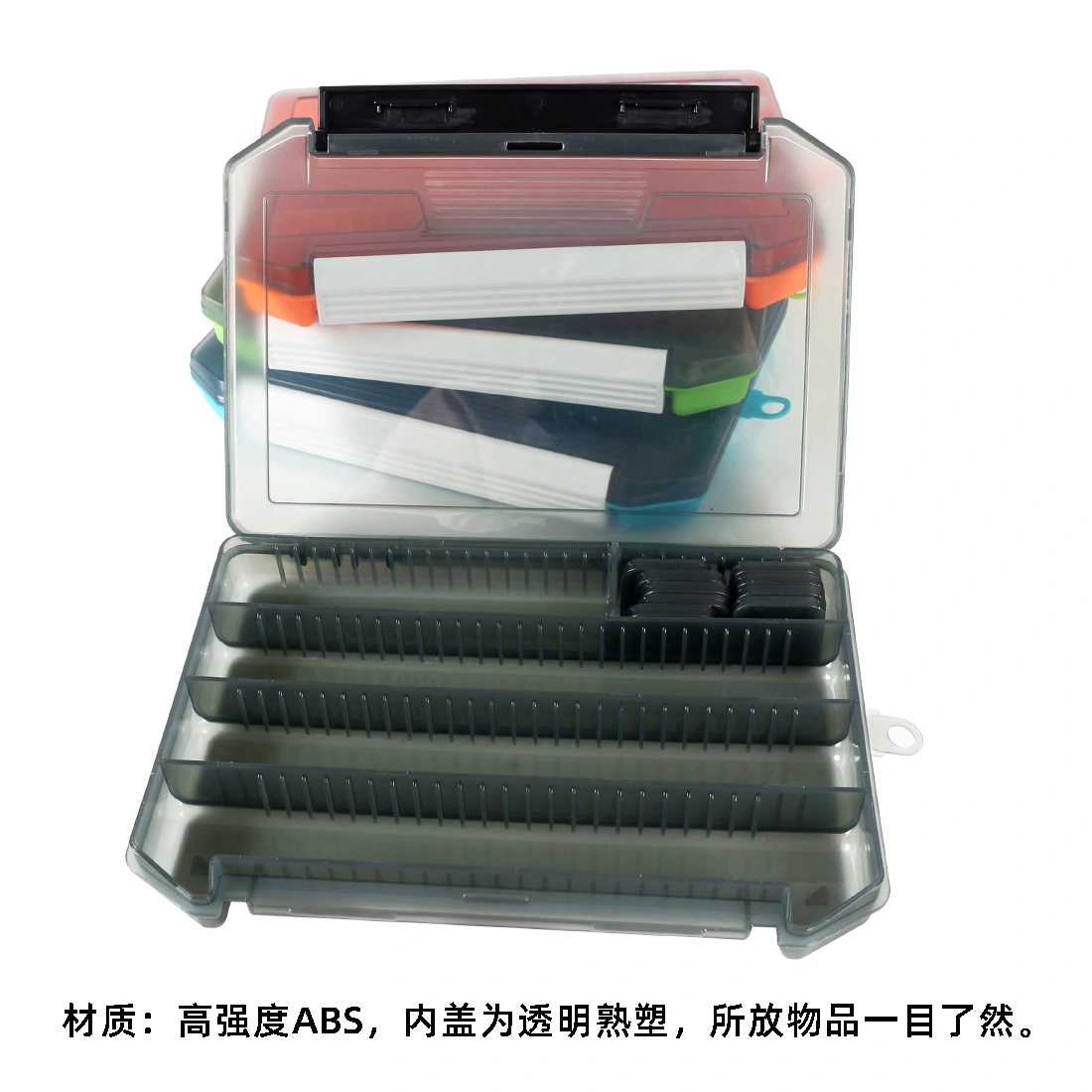 Multi-grid Fishing Tackle Box Portable Fishing Tools Box Fishing Accessory Box Outdoor Baits Organizer