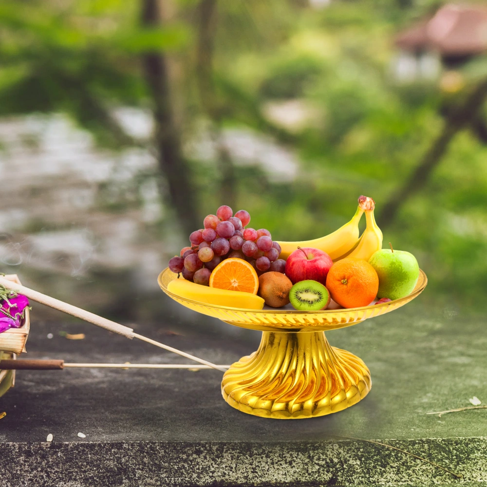 Buddhist Offering Plate Fruit Storage Tray Food Dessert Snack Blessing Fruit Tray