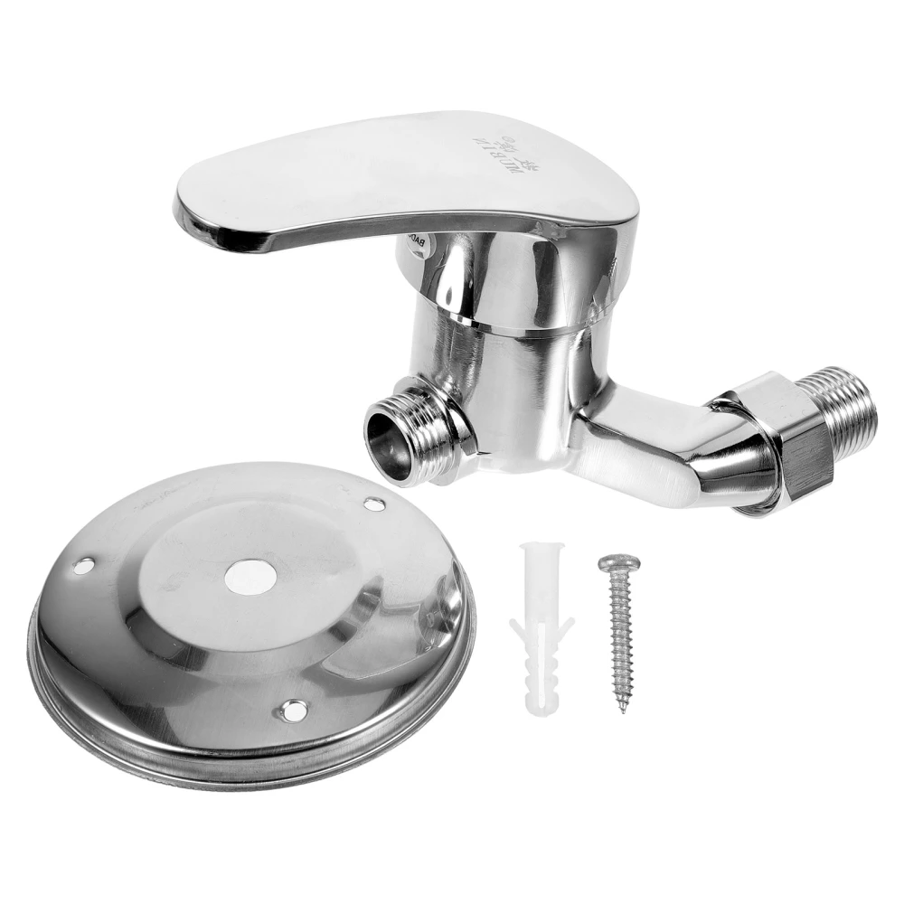 Shower Diverter 3-way Bathtub Faucet Alloy Cold Hot Water Faucet Water Diverter