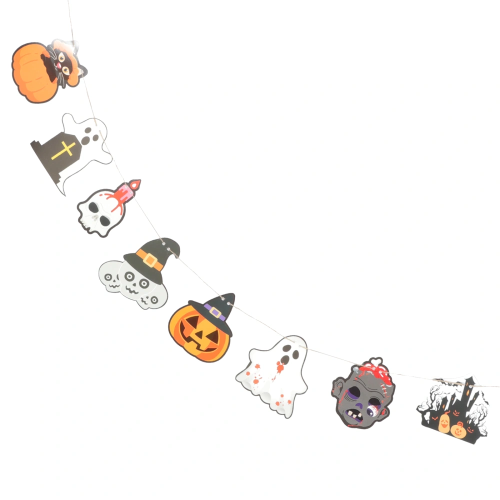 Halloween Paper Banner Halloween Decorative Banner Halloween Decorations Party Supply