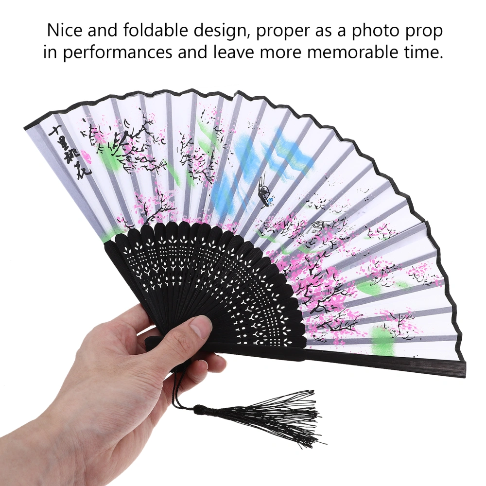 Ancient Folding Fan Handheld Mini Handheld Fan Folded Fan Decorative Folding Fan