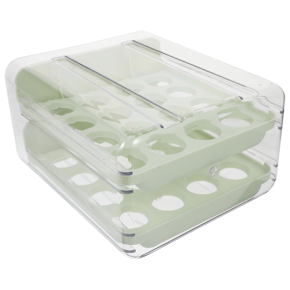 Multi Grid Egg Holder Refrigerator Egg Container Reusable Egg Box Storage Container