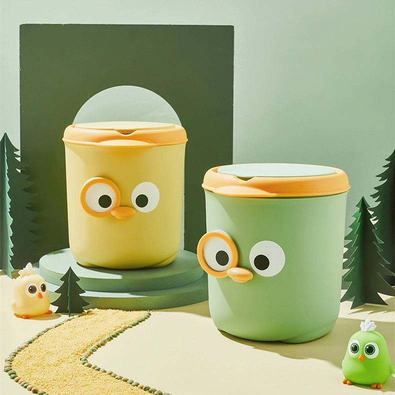 Desk Trash Can Mini Trash Can Desk Cute Trash Can Countertop Garbage Bin with Lid