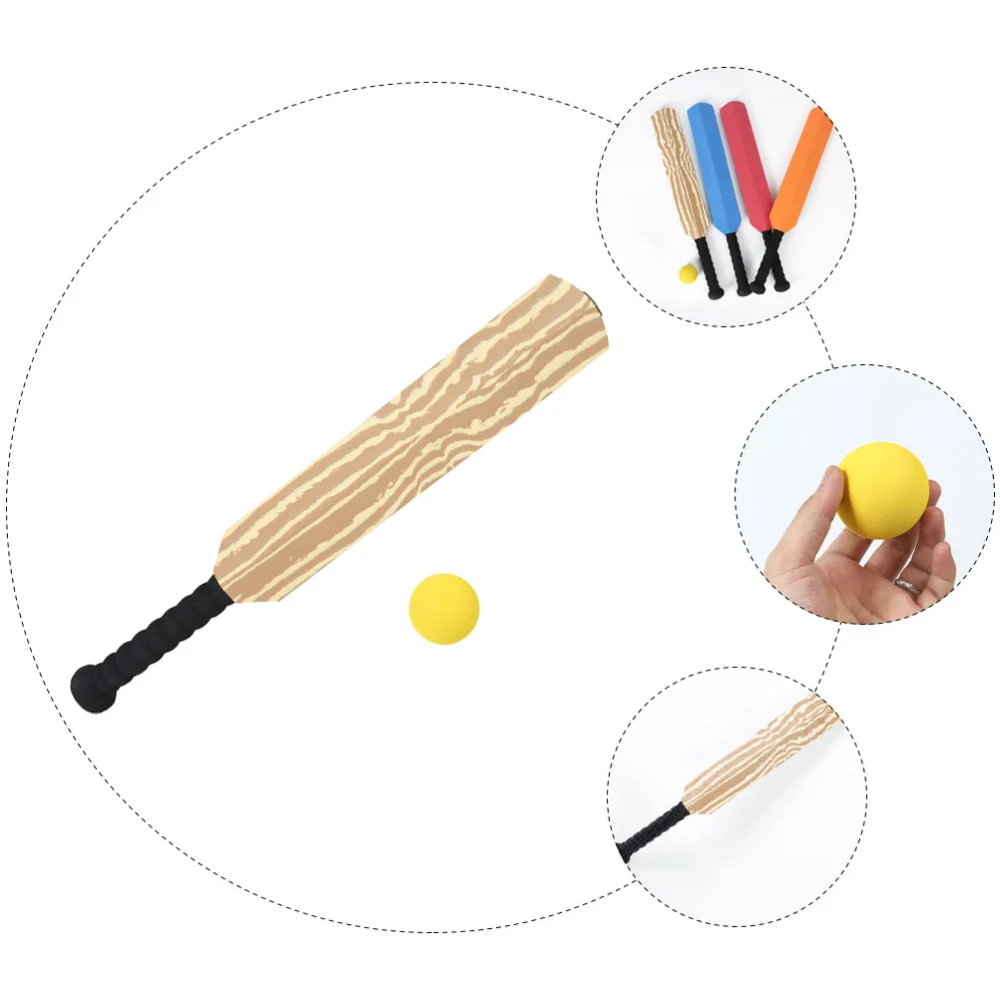 1 Set of Indoor Balls Plaything Parent-child Interaction Plaything Kids Cricket