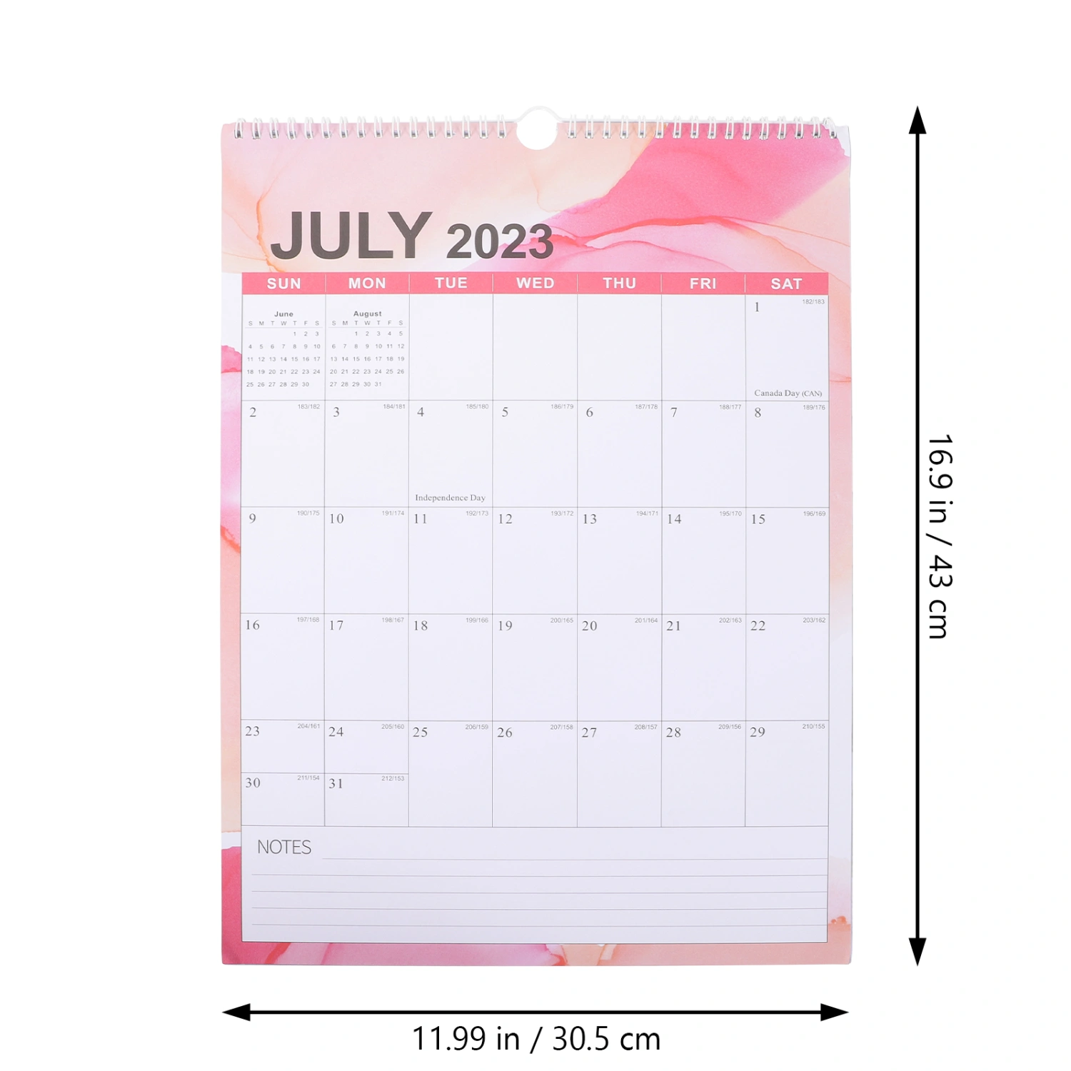 Wall Calendar Count Down Calendar Hanging Calendar Monthly Noting Calendar for Appointment
