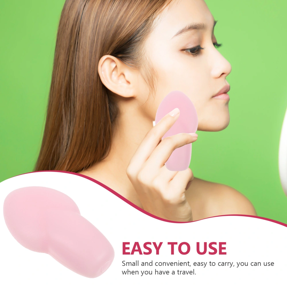 Makeup Powder Puff Silicone Powder Puff Skin-friendly Makeup Puff Tongue Shape Powder Puff