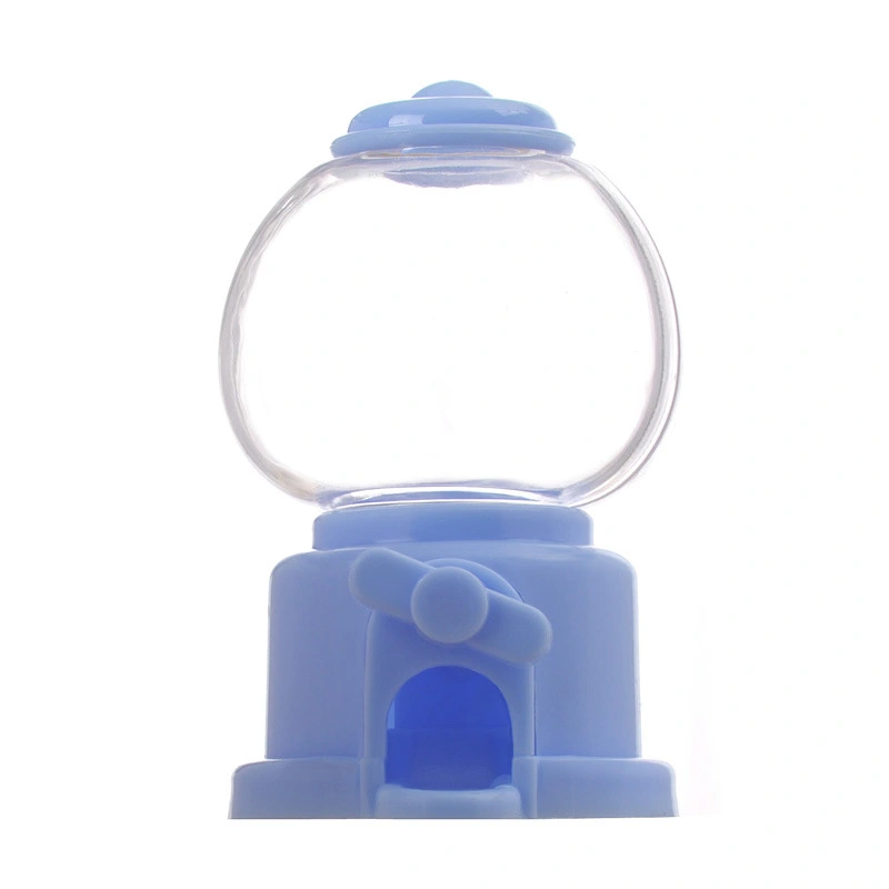 4Pcs Small Candy Dispenser Manual Gumball Machine Plastic Candy Holder Gumball Machine Toy