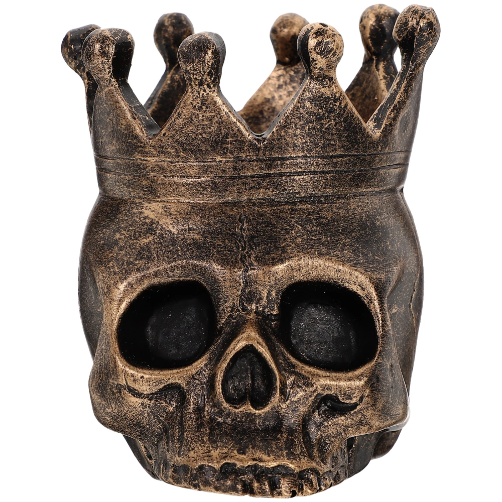 Skull Crown Candle Holder Candle Base Halloween Candle Holder Halloween Prop