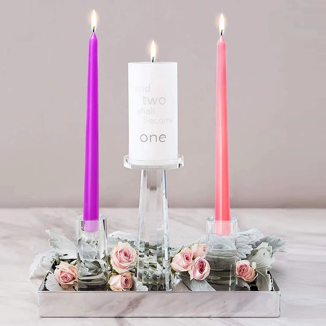 4pcs Taper Paraffin Candles Decorative Paraffin Candle Party Decorative Candles