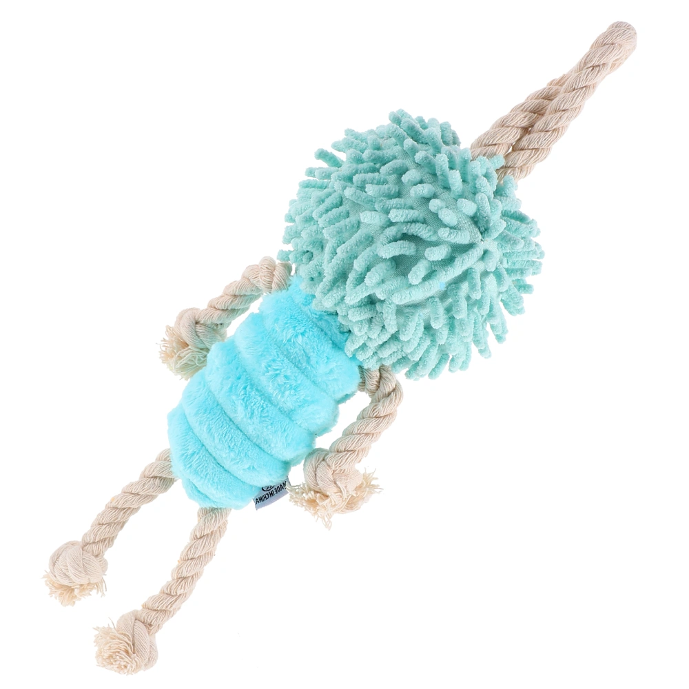 Dog Tug Toy Squeaky Sound Rope Tug Toy  Puppy Training Pull Toy for Exercise