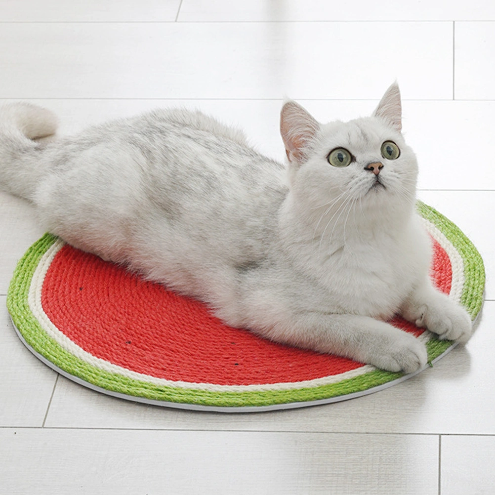 Watermelon Design Cat Scratcher Decorative Kitten Scratcher Household Scratching Board