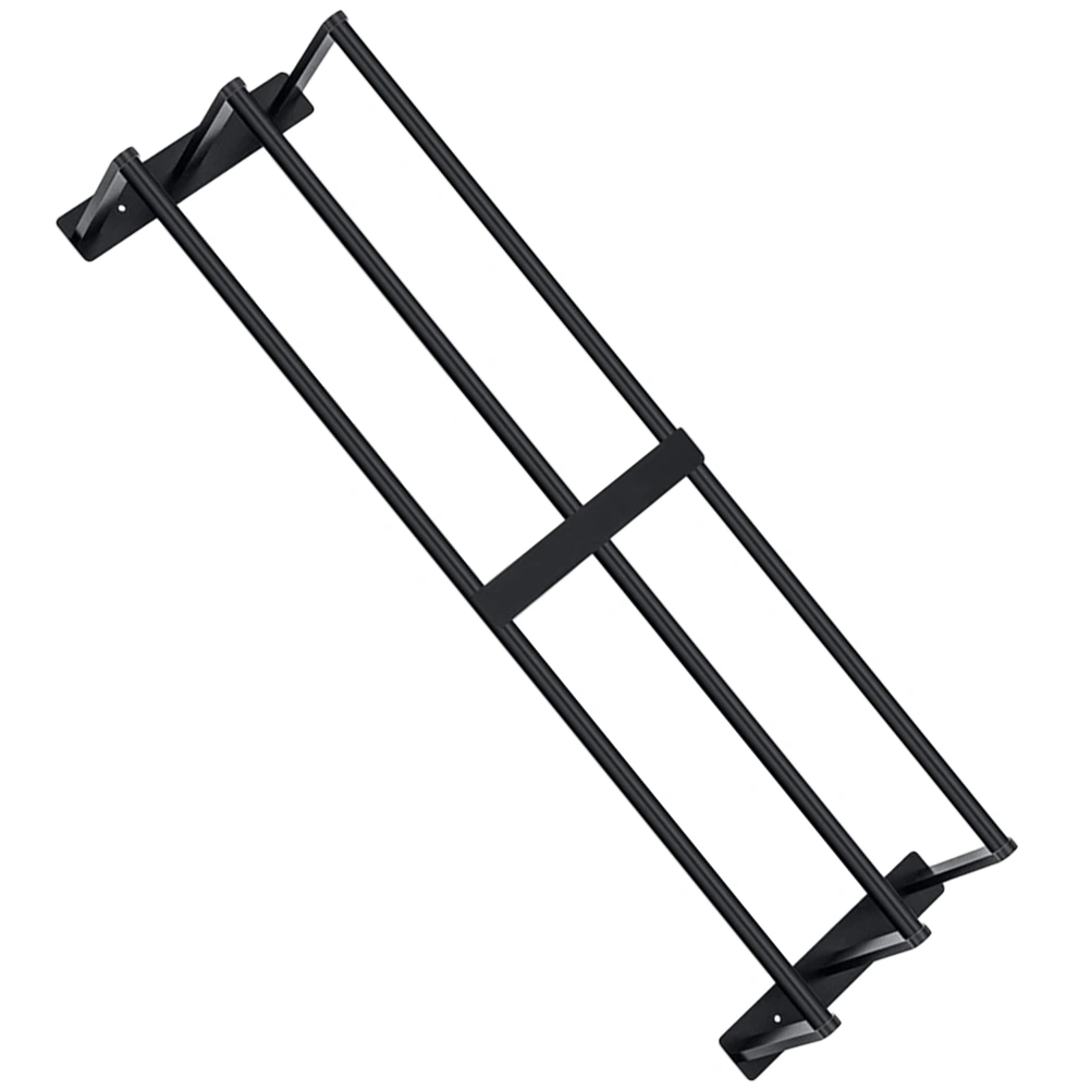 Stainless Steel Bathroom Towel Rack Wall Mounted Towel Rack Bathroom Detachable Towel Holder